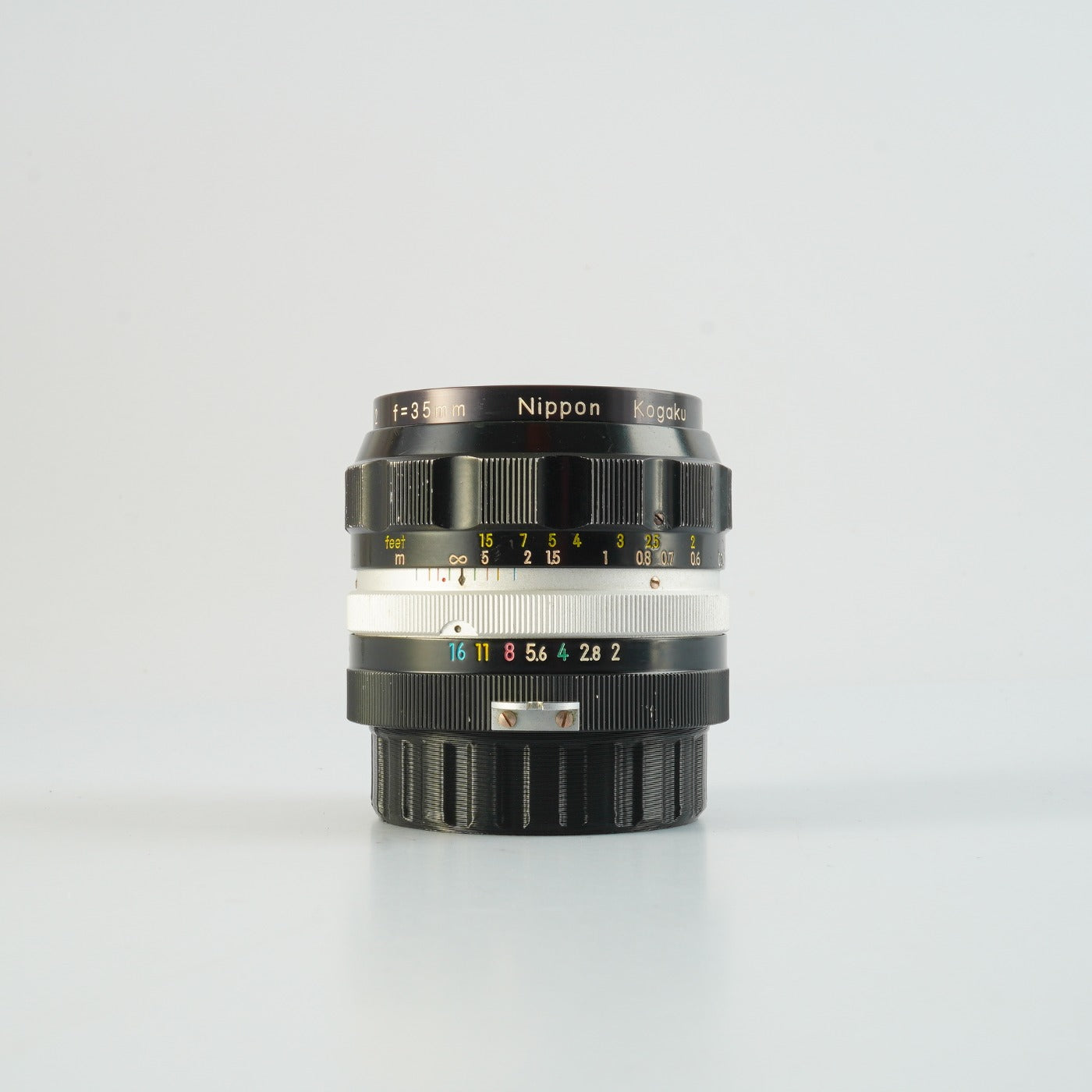 【Serviced】 Nikon 非Ai Nikkor-O Auto 35mm F/2 単焦点レンズ