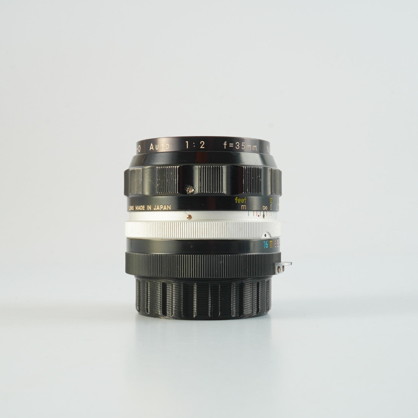 【Serviced】 Nikon 非Ai Nikkor-O Auto 35mm F/2 単焦点レンズ