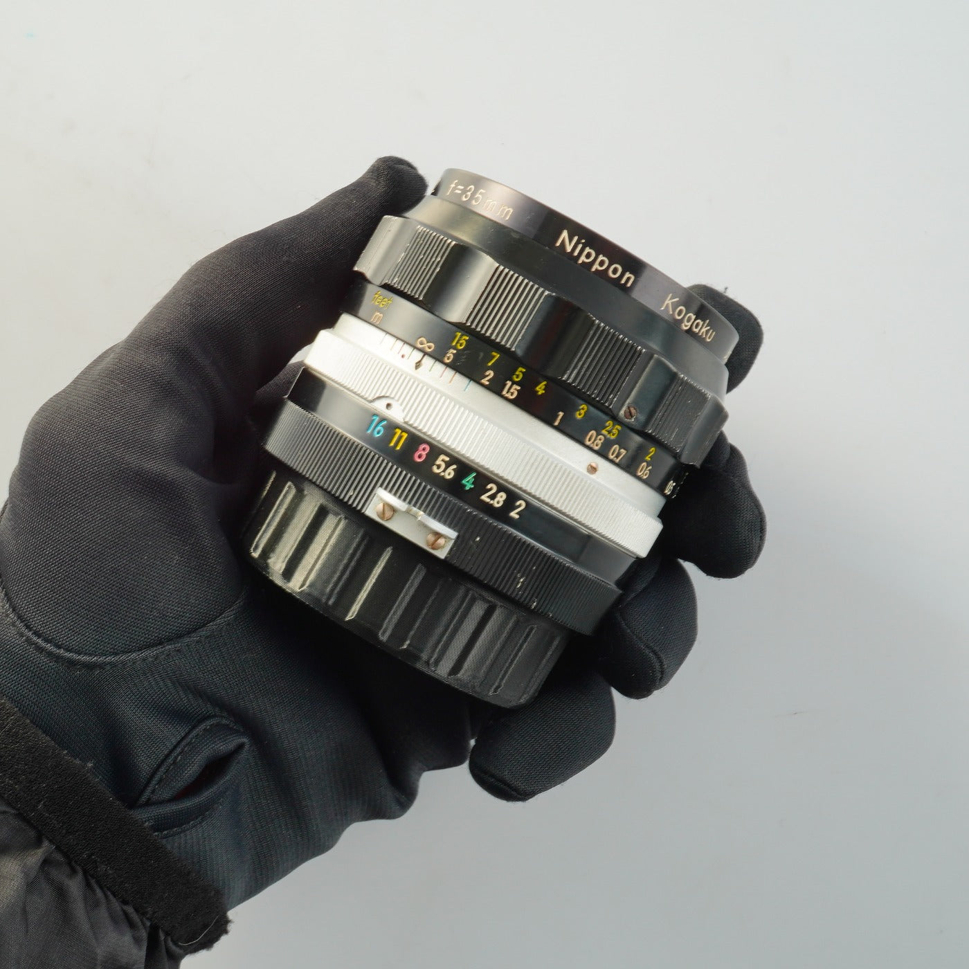 【Serviced】 Nikon 非Ai Nikkor-O Auto 35mm F/2 単焦点レンズ