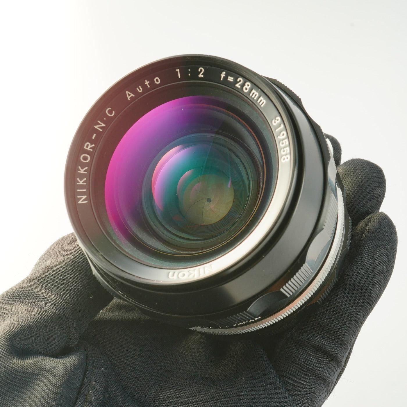 【Serviced】 Nikon 非Ai Nikkor-N.C Auto 28mm F/2 単焦点レンズ