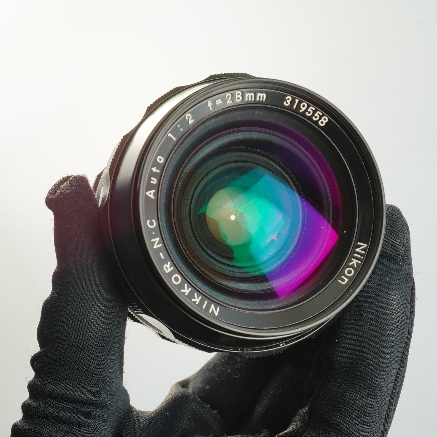 【Serviced】 Nikon 非Ai Nikkor-N.C Auto 28mm F/2 単焦点レンズ