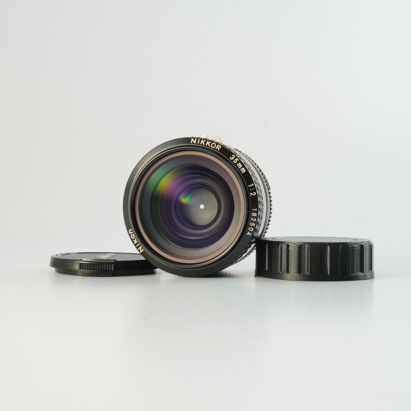 【Serviced】 Nikon Ai Nikkor 35mm F/2 単焦点レンズ
