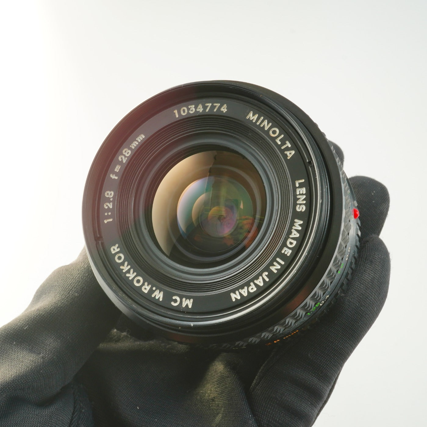 【Serviced】 MINOLTA MC W.Rokkor 28mm F/2.8 単焦点レンズ
