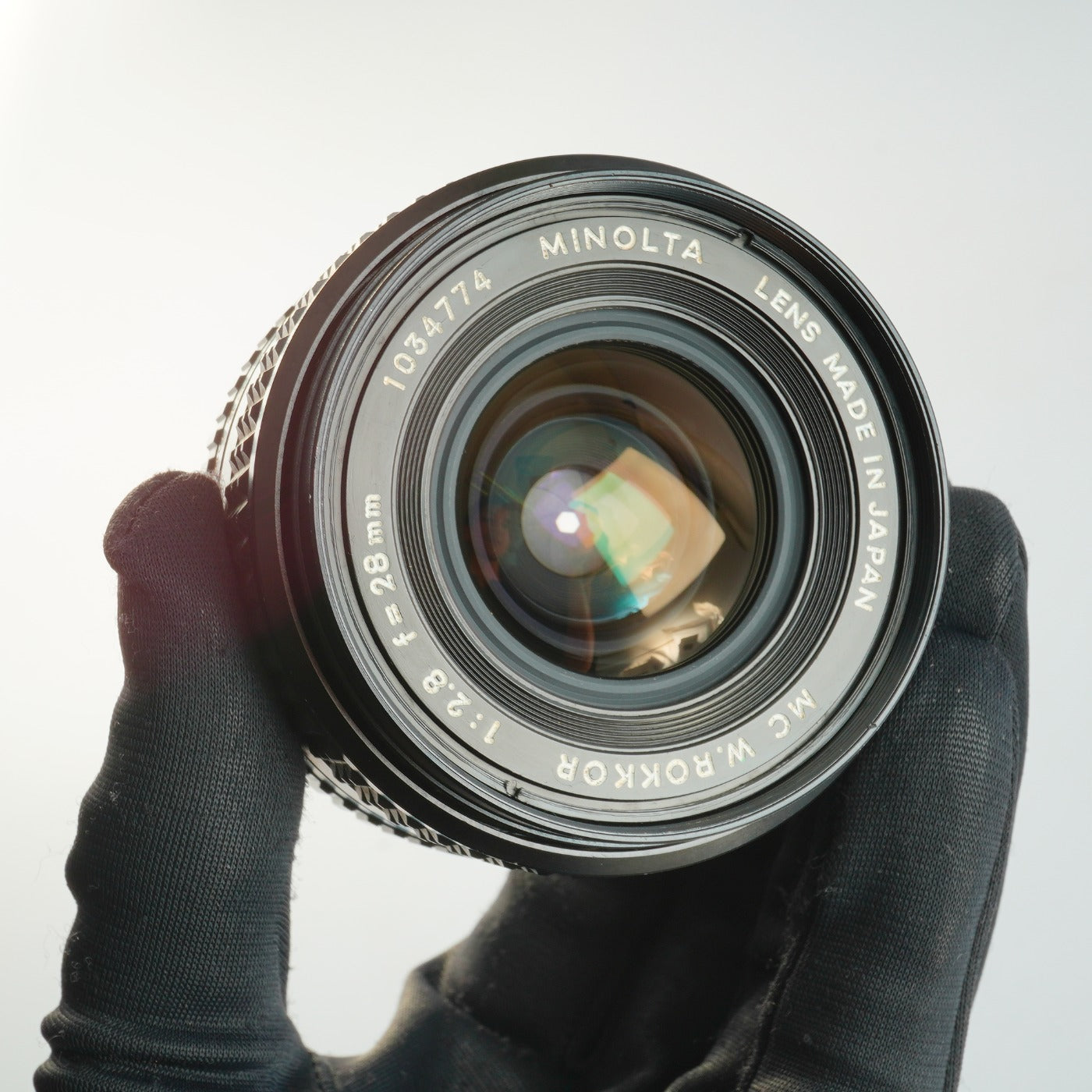 【Serviced】 MINOLTA MC W.Rokkor 28mm F/2.8 単焦点レンズ