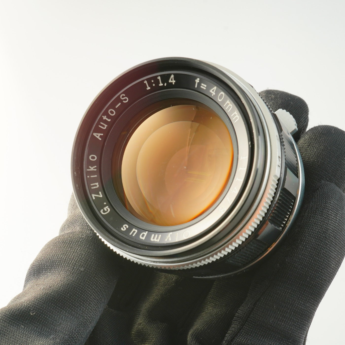 【Serviced】 OLYMPUS G.ZUIKO AUTO-S 40mm F/1.4 for PEN FT / FV / F 単焦点レンズ