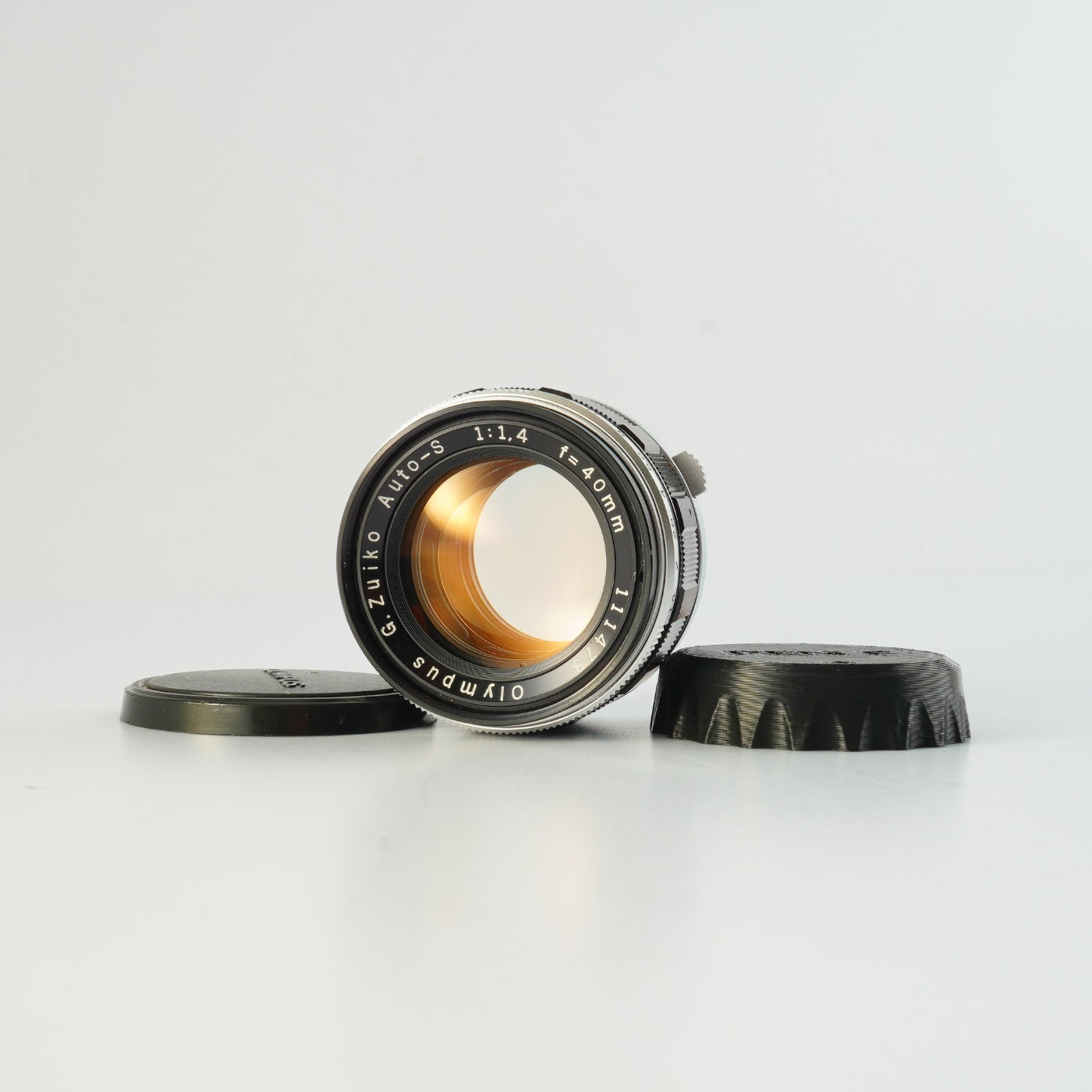 【Serviced】 OLYMPUS G.ZUIKO AUTO-S 40mm F/1.4 for PEN FT / FV / F 単焦点レンズ