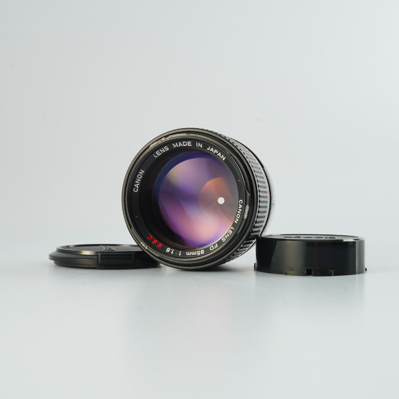 【Serviced】 Canon FD 85mm F/1.8 S.S.C. ”O" 単焦点レンズ