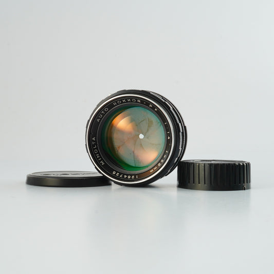 MINOLTA AUTO ROKKOR-PF 58mm F/1.4 単焦点レンズ