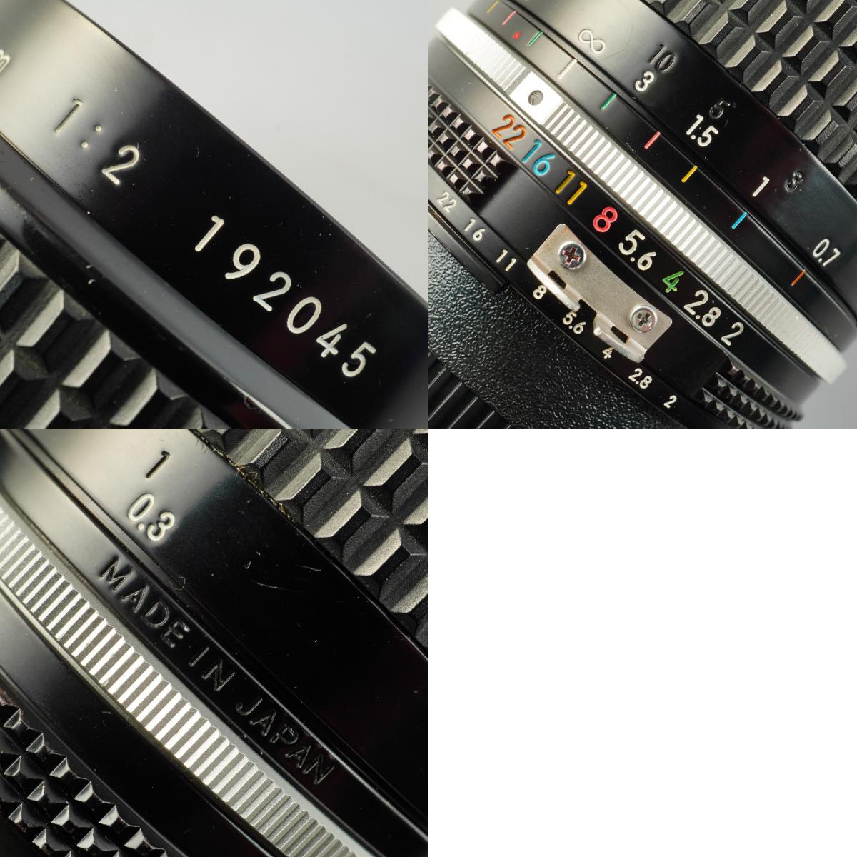 【Serviced】 Nikon Ai NIKKOR 24mm F/2 単焦点レンズ