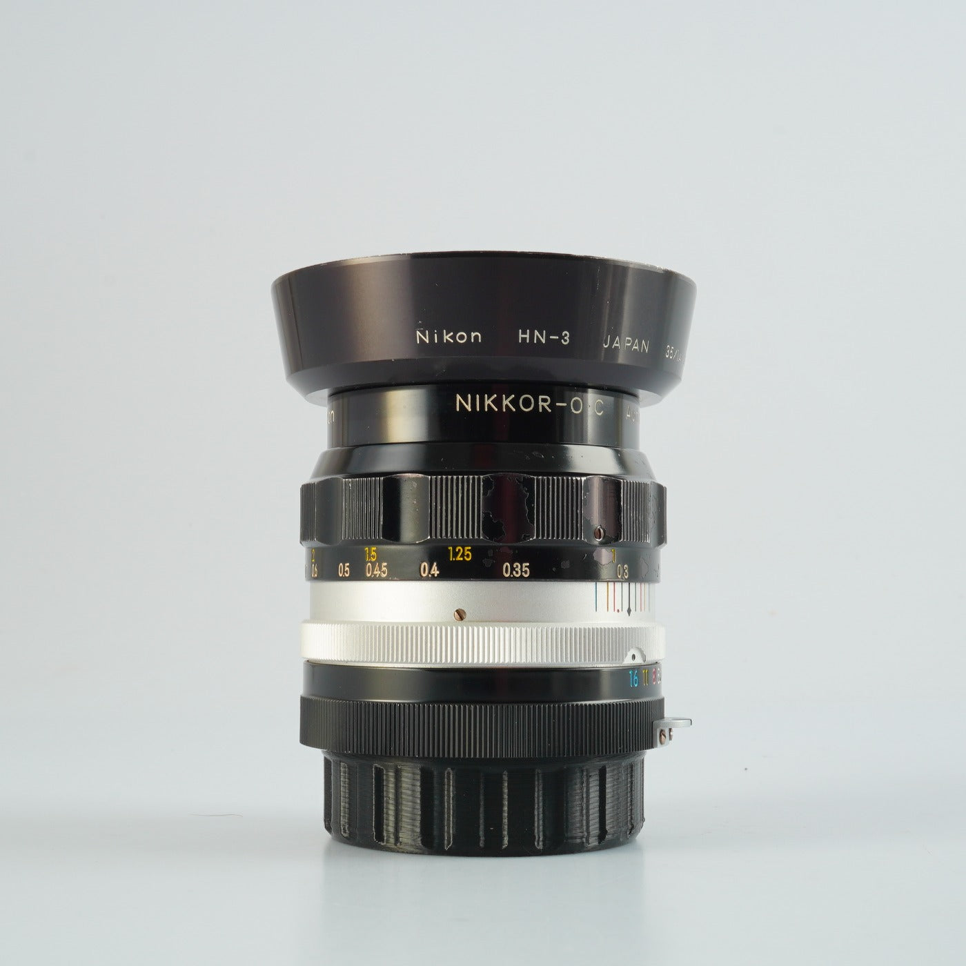 【Serviced】 Nikon 非Ai NIKKOR-O.C Auto 35mm F/2 単焦点レンズ