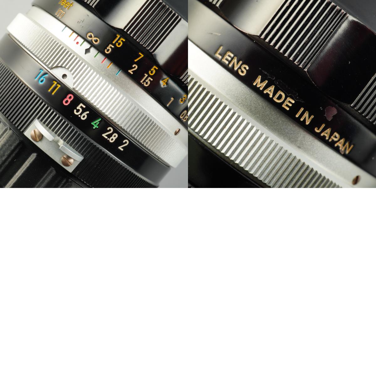 【Serviced】 Nikon 非Ai NIKKOR-O.C Auto 35mm F/2 単焦点レンズ