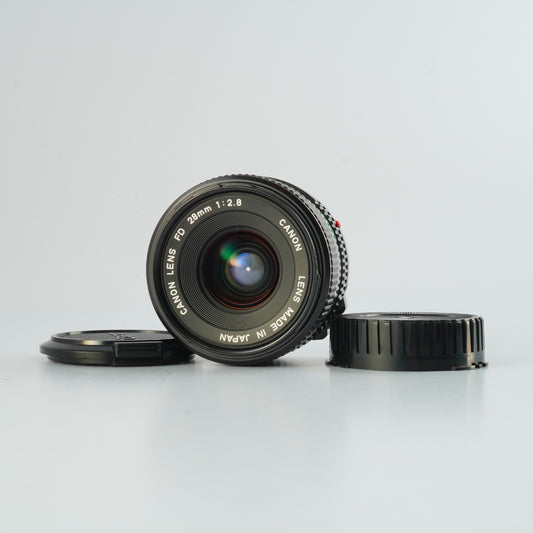Canon New FD NFD 28mm F/2.8 単焦点レンズ
