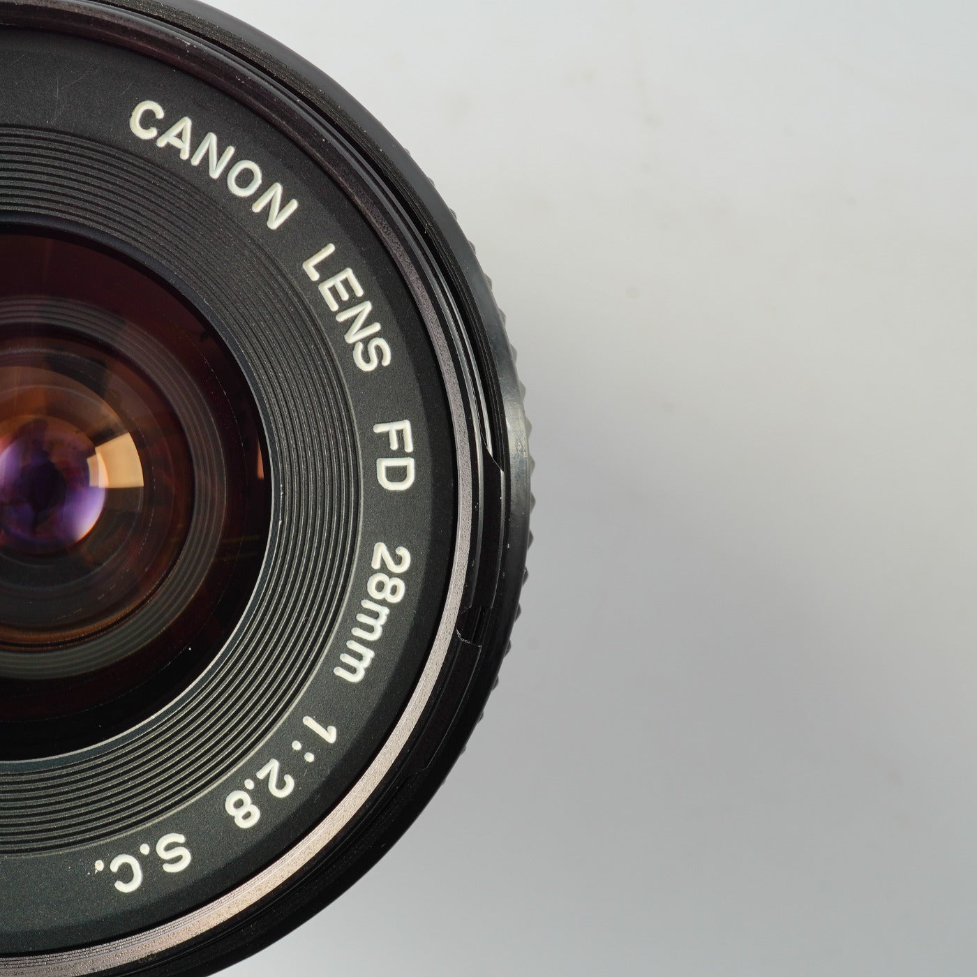 Canon FD 28mm F/2.8 S.C. 単焦点レンズ