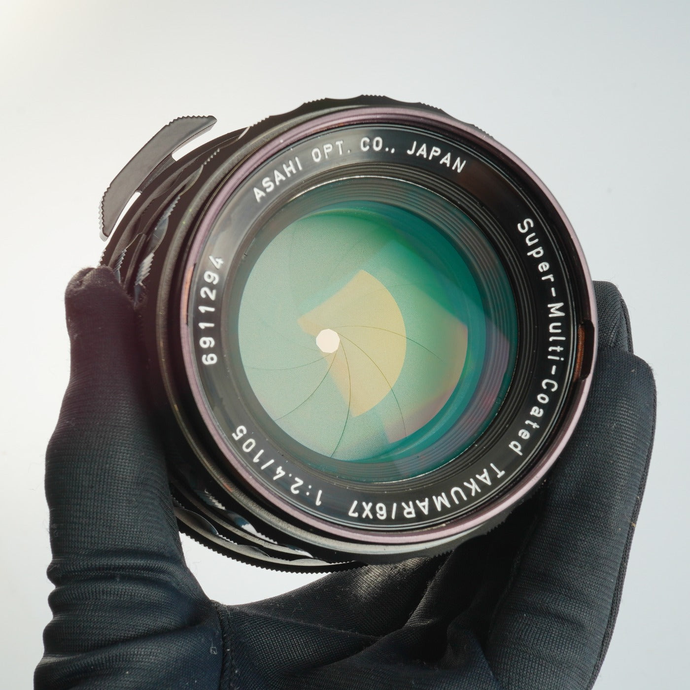 【Serviced】 PENTAX Super-Multi-Coated TAKUMAR 6x7 105mm F/2.4 (PENTAX 67用) 単焦点レンズ