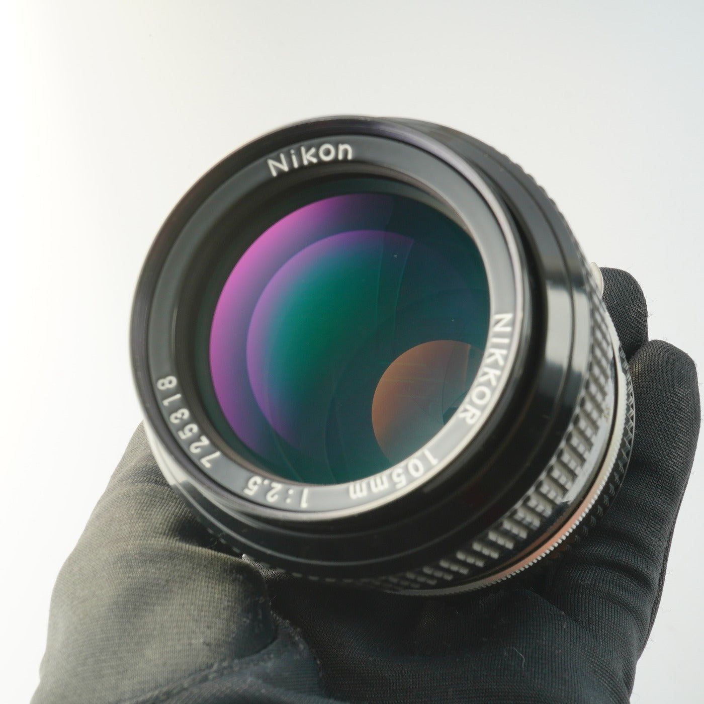 【Serviced】 Nikon Ai NIKKOR 105mm F/2.5 単焦点レンズ