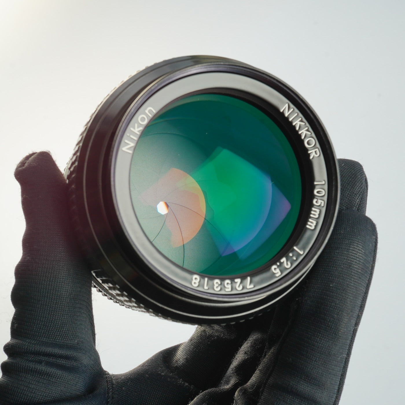 【Serviced】 Nikon Ai NIKKOR 105mm F/2.5 単焦点レンズ