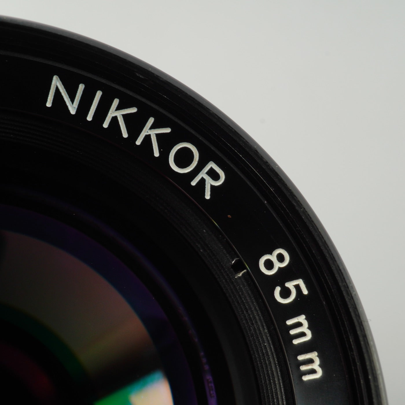 【Serviced】 Nikon Ai NIKKOR 85mm F/2 単焦点レンズ