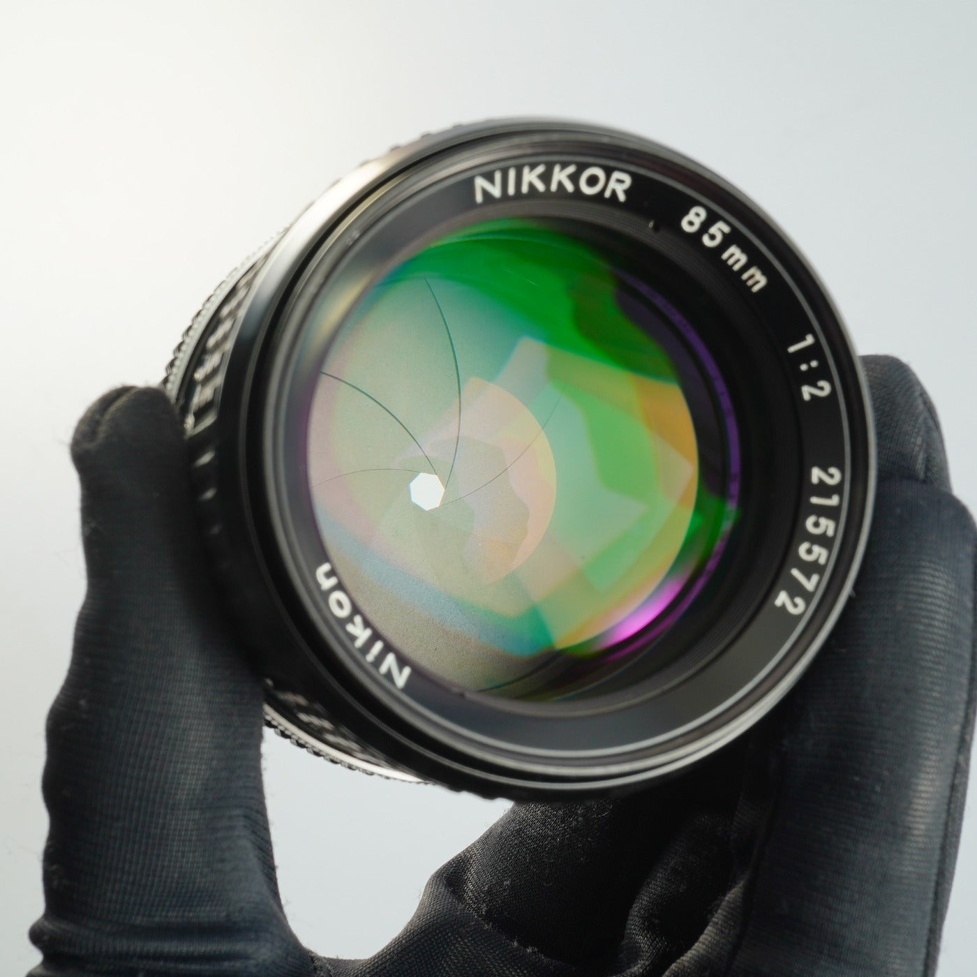 【Serviced】 Nikon Ai NIKKOR 85mm F/2 単焦点レンズ