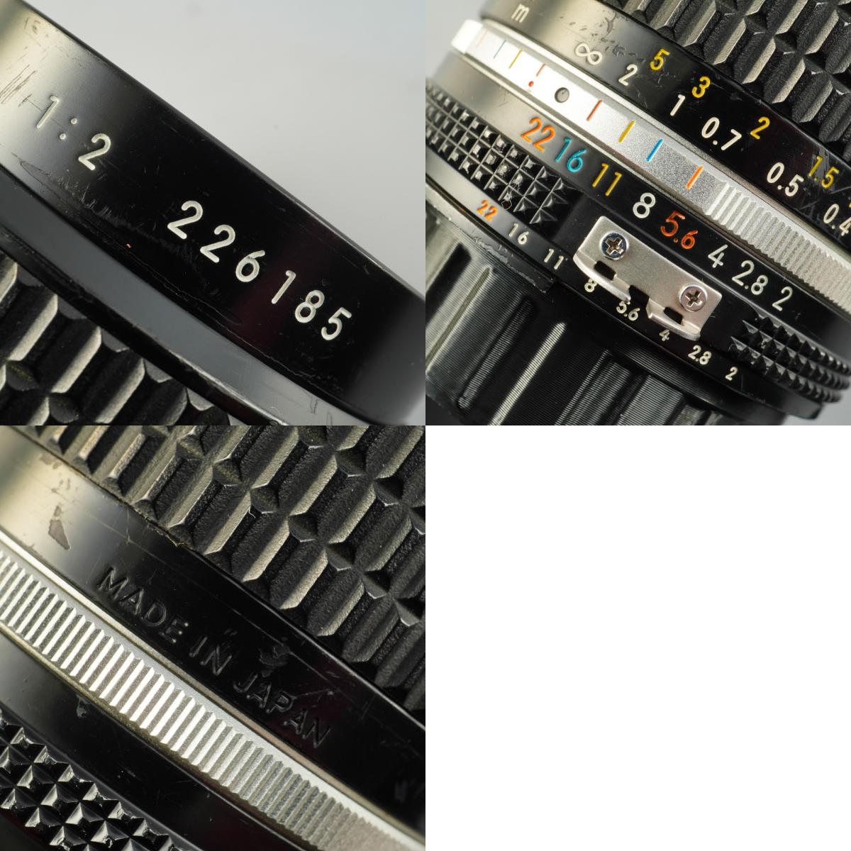 【Serviced】 Nikon Ai-S NIKKOR 24mm F/2 単焦点レンズ