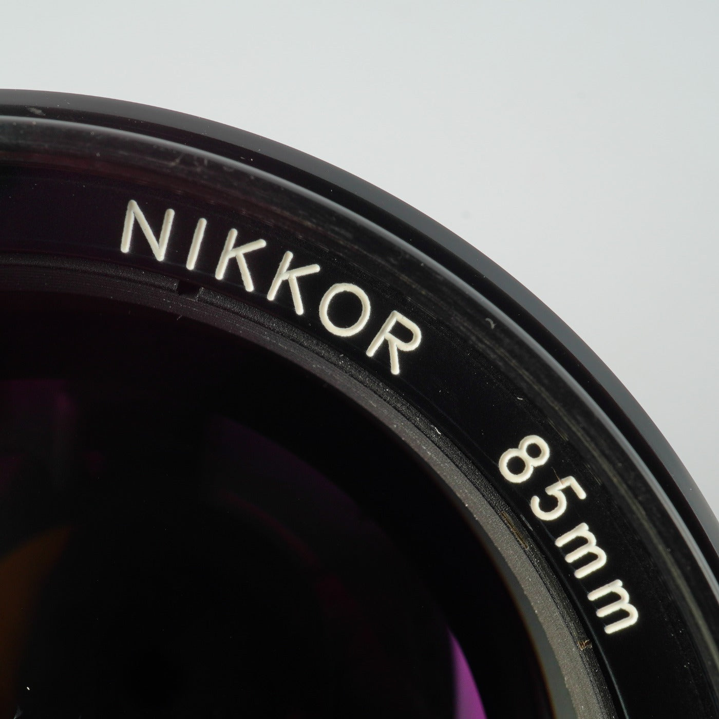 【Serviced】 Nikon Ai-S NIKKOR 85mm F/1.4 単焦点レンズ