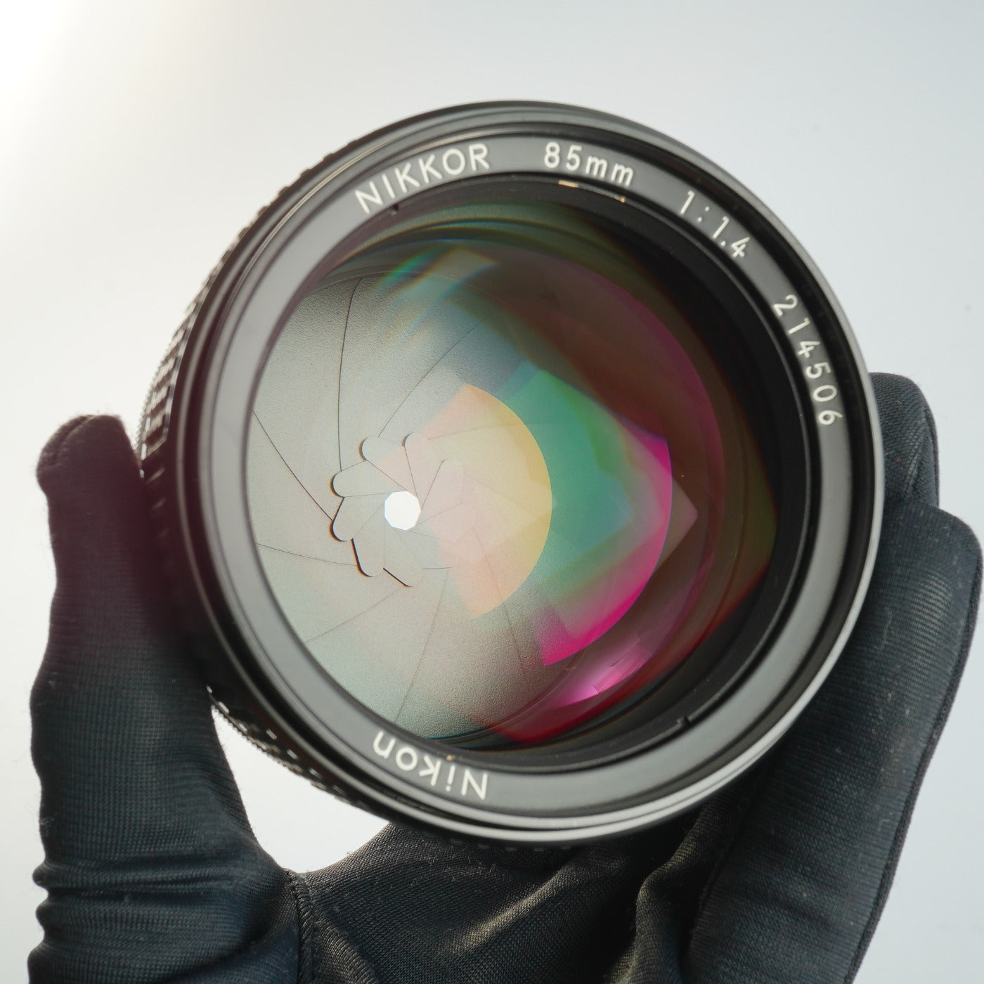 【Serviced】 Nikon Ai-S NIKKOR 85mm F/1.4 単焦点レンズ