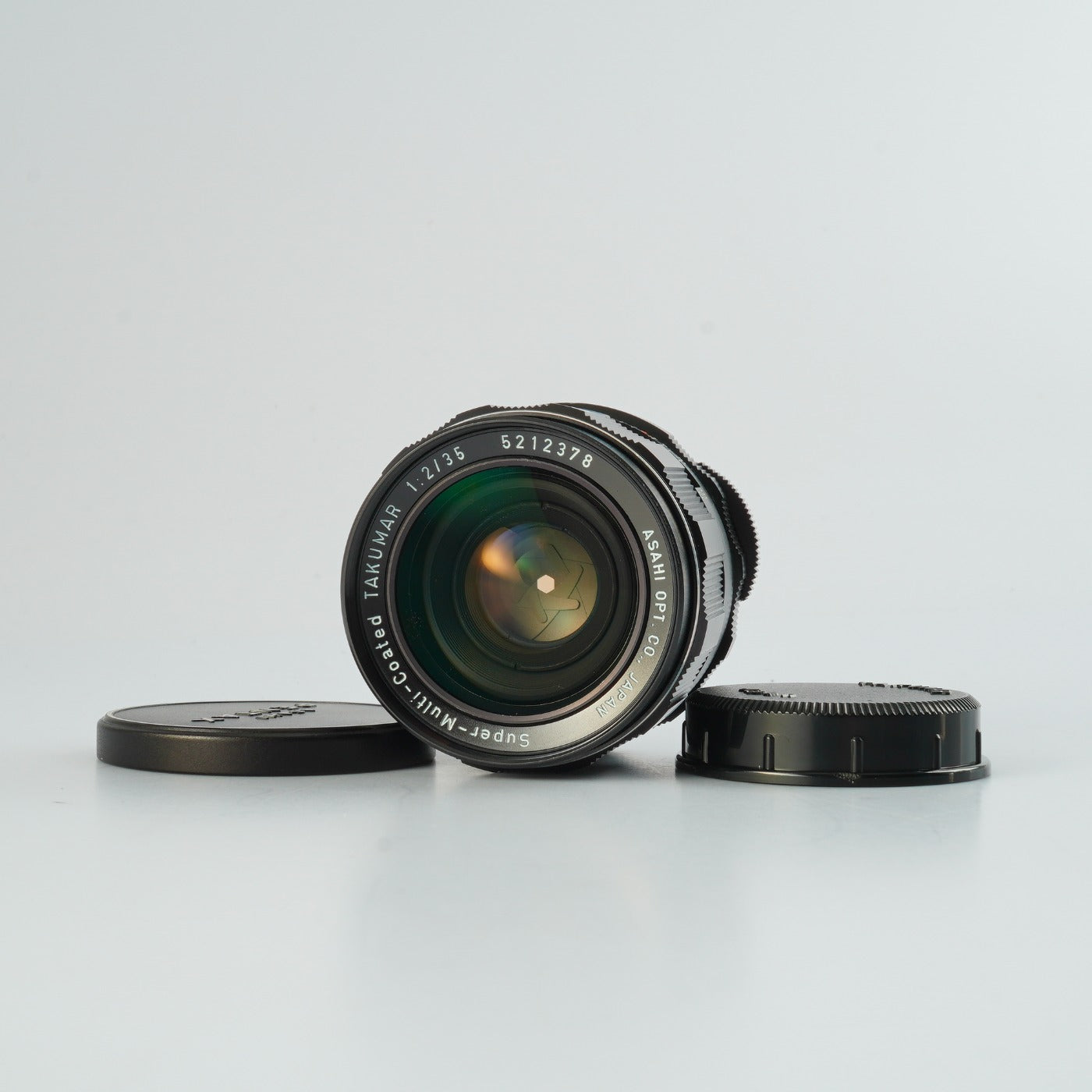 【Serviced】 PENTAX Super-Multi-Coated TAKUMAR 35mm F/2 (M42用) 単焦点レンズ
