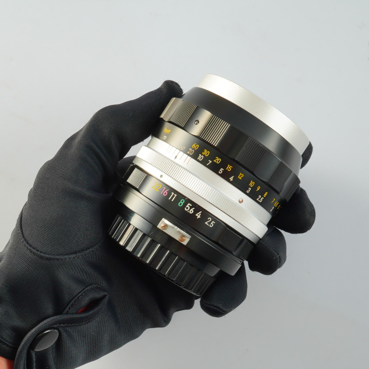 【Serviced】 Nikon 非Ai NIKKOR-P Auto 105mm F/2.5 単焦点レンズ