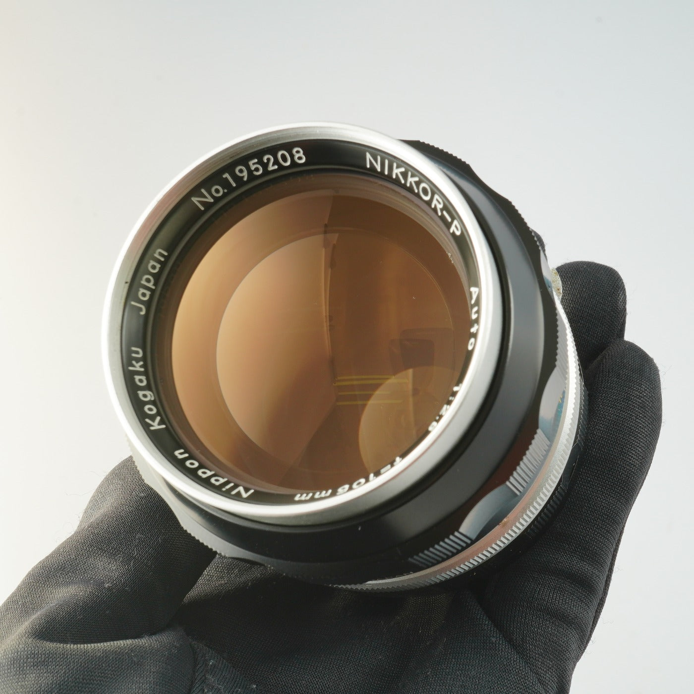 【Serviced】 Nikon 非Ai NIKKOR-P Auto 105mm F/2.5 単焦点レンズ