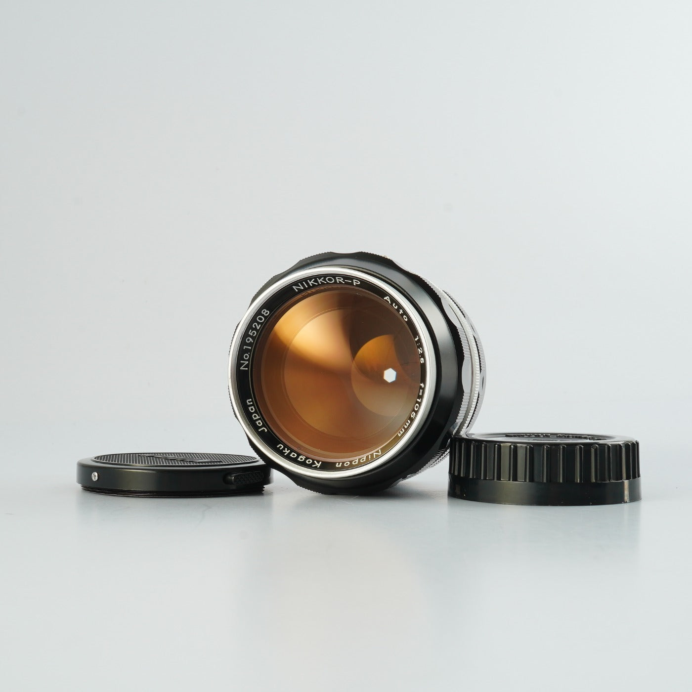【Serviced】 Nikon 非Ai NIKKOR-P Auto 105mm F/2.5 単焦点レンズ