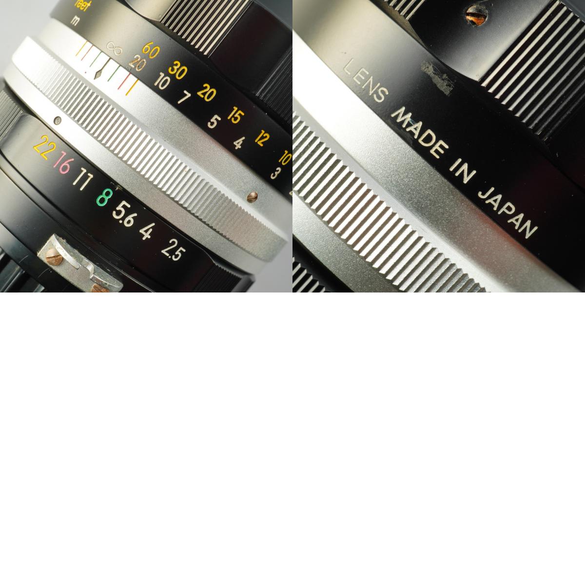 【Serviced】 Nikon 非Ai NIKKOR-P Auto 105mm F/2.5 単焦点レンズ