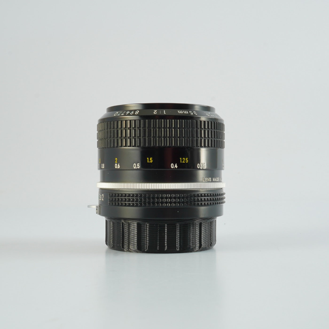【Serviced】 Nikon 非Ai Nikkor 35mm F/2 単焦点レンズ