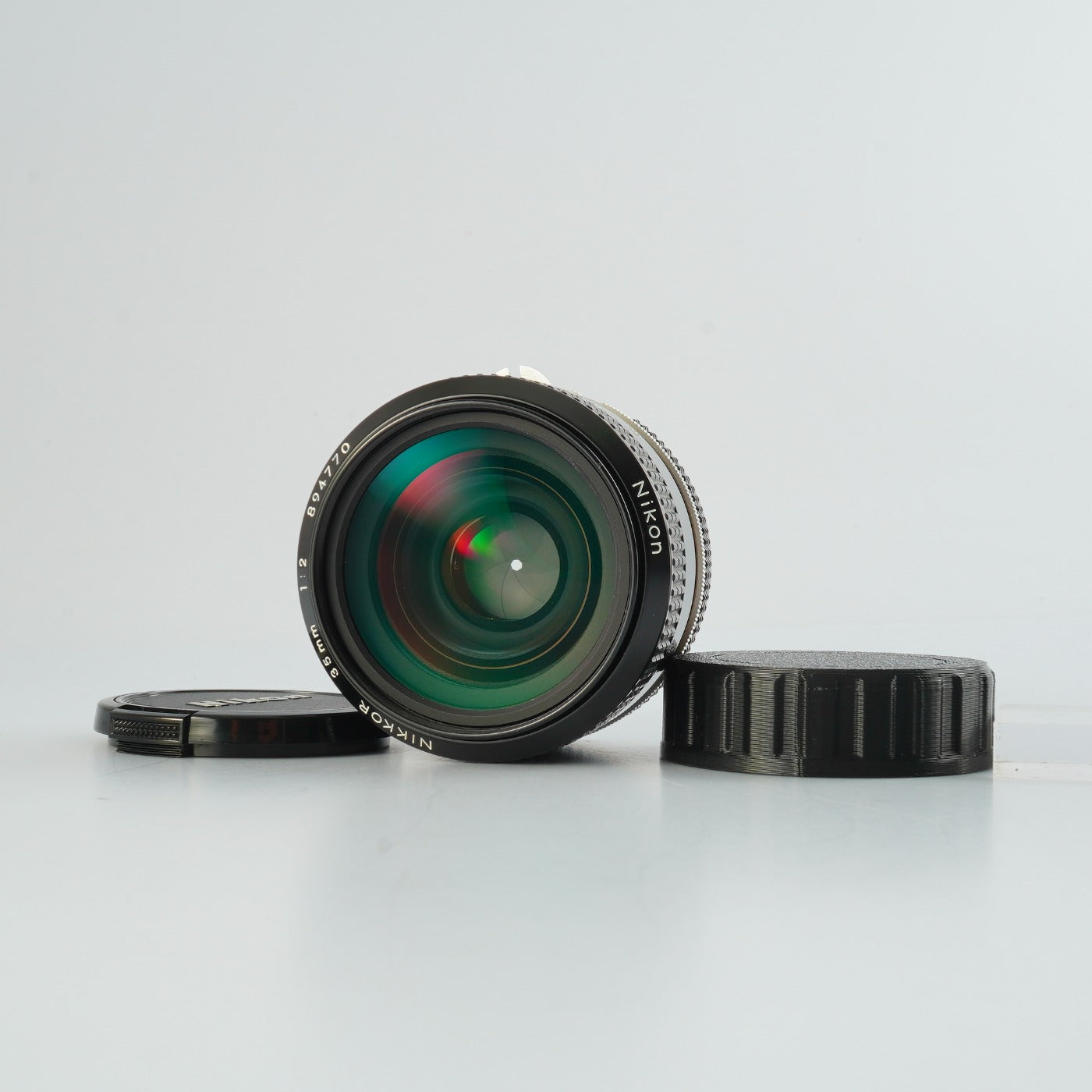 【Serviced】 Nikon 非Ai Nikkor 35mm F/2 単焦点レンズ