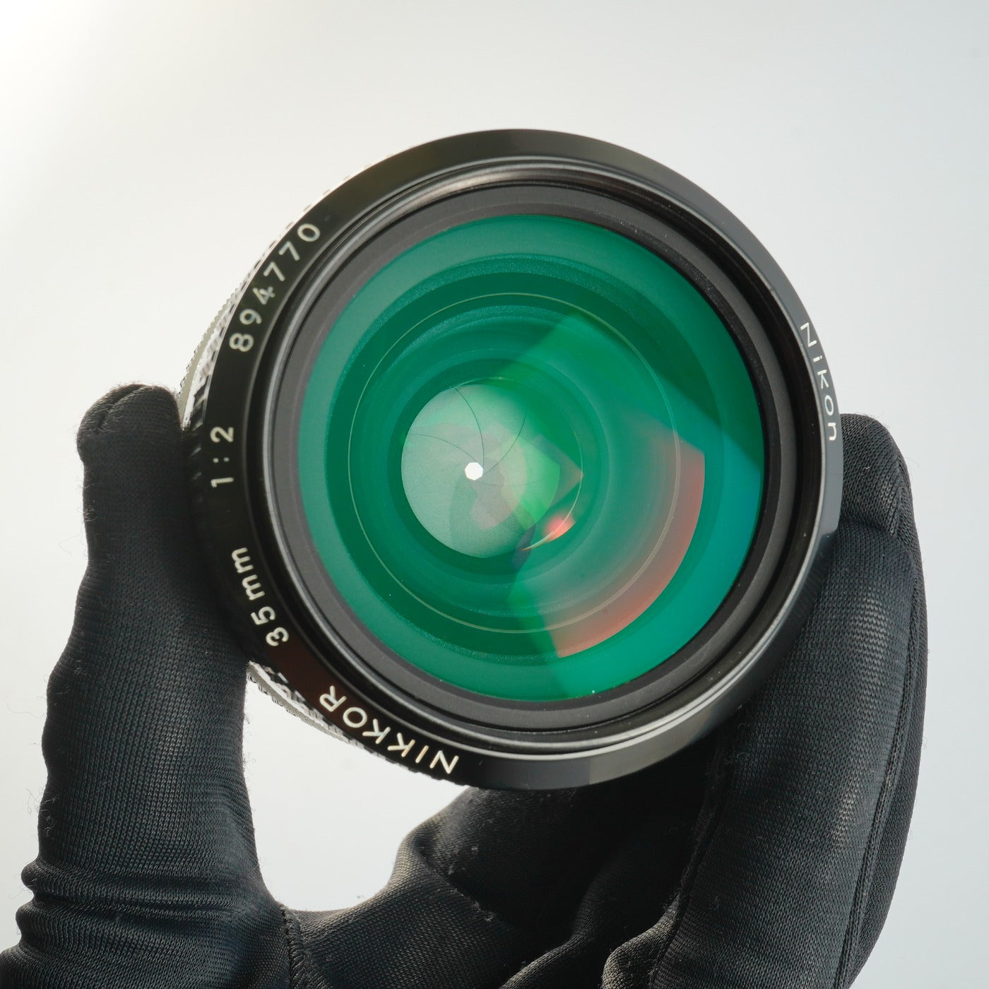 【Serviced】 Nikon 非Ai Nikkor 35mm F/2 単焦点レンズ