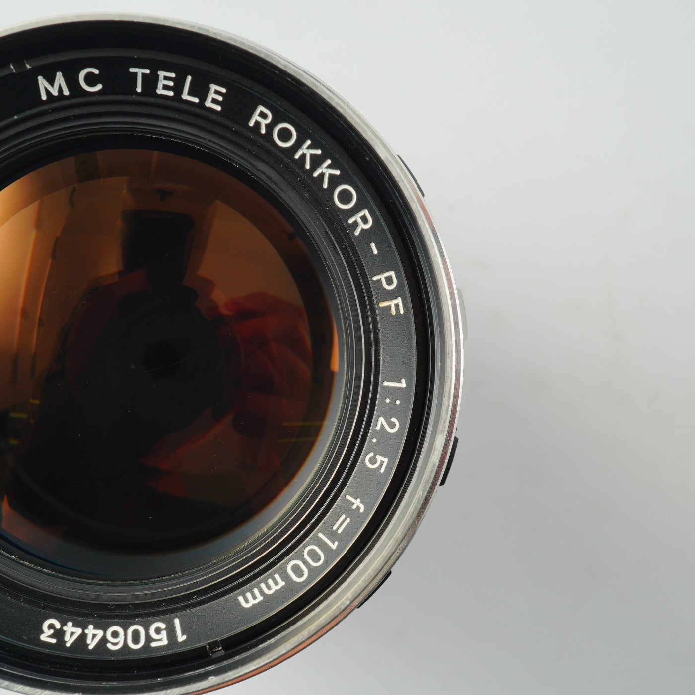 【Serviced】 MINOLTA MC TELE ROKKOR PF 100mm F/2.5 単焦点レンズ