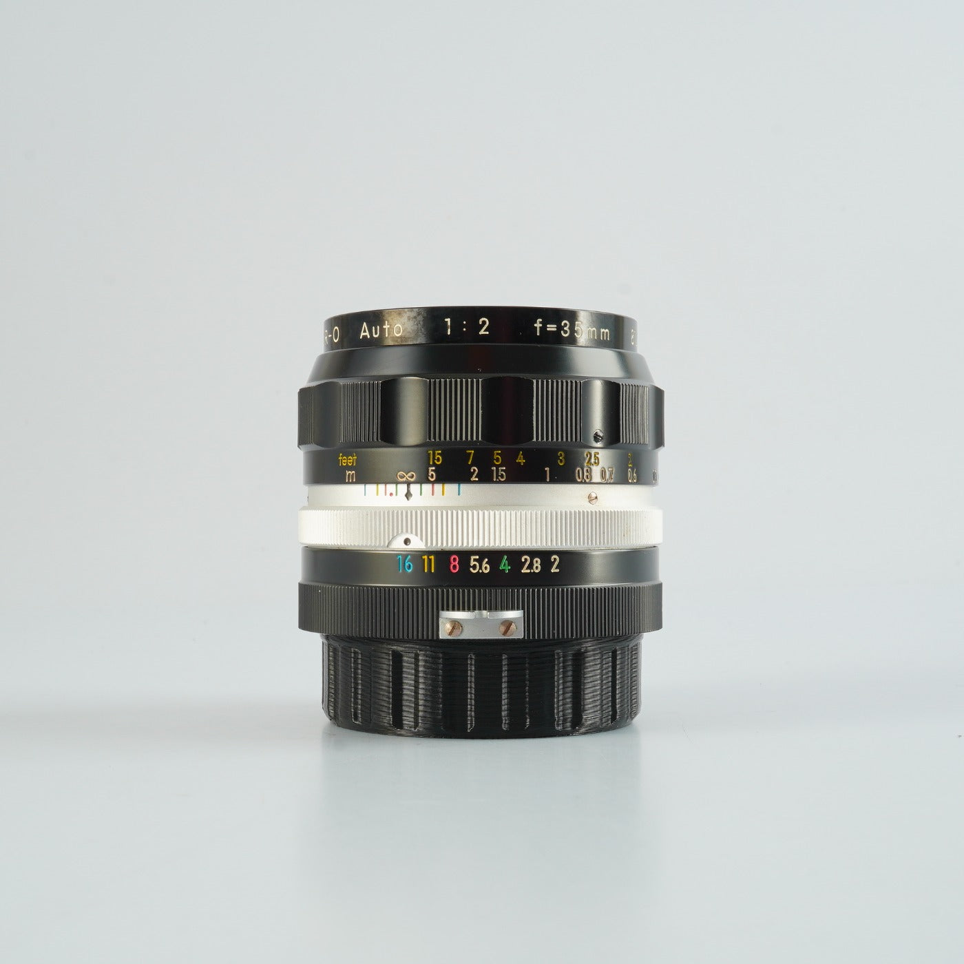 【Serviced】 Nikon 非Ai Nikkor-O Auto 35mm F/2 単焦点レンズ