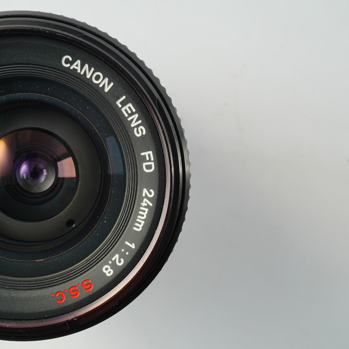 【Serviced】 Canon FD 24mm F/2.8 S.S.C. 単焦点レンズ
