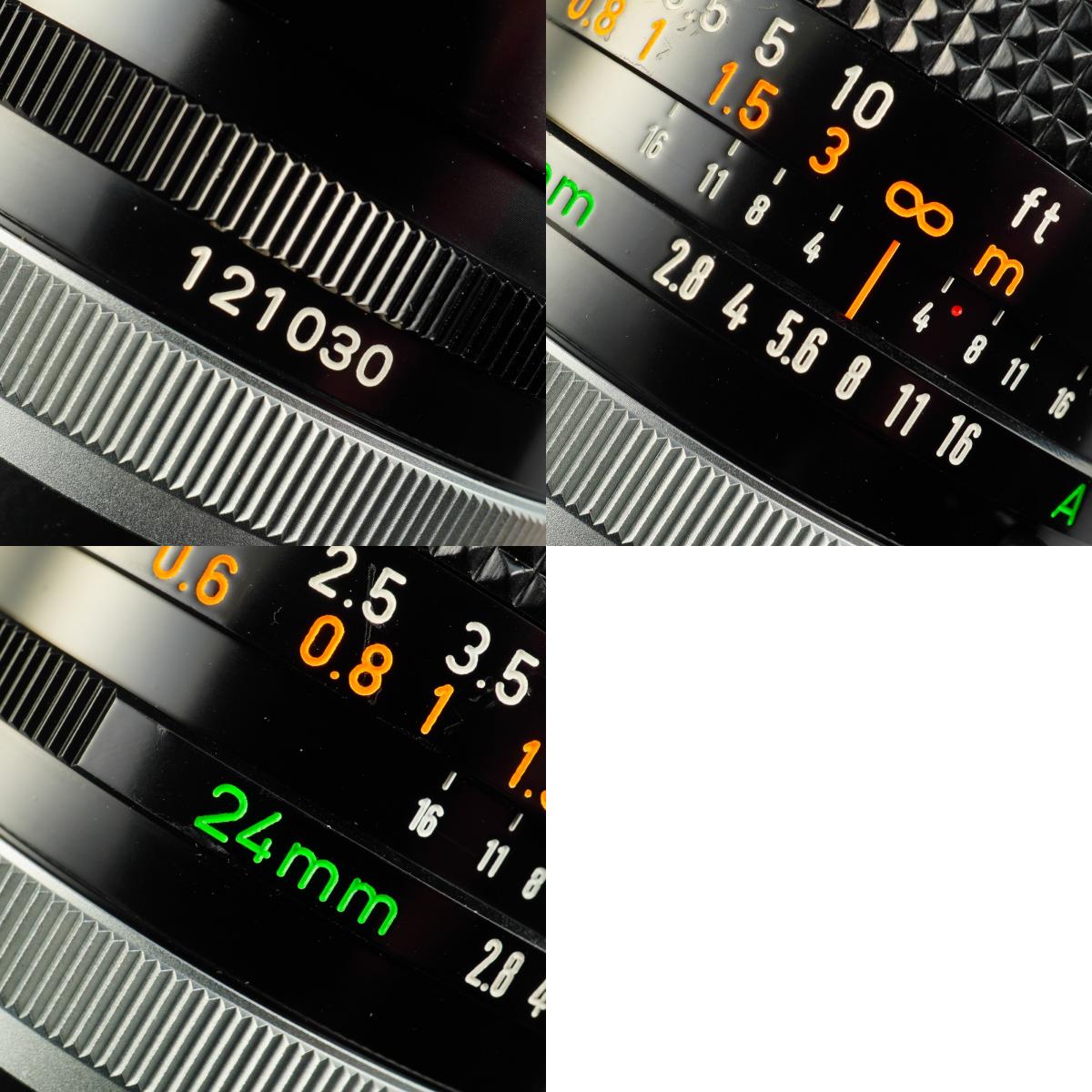 【Serviced】 Canon FD 24mm F/2.8 S.S.C. 単焦点レンズ