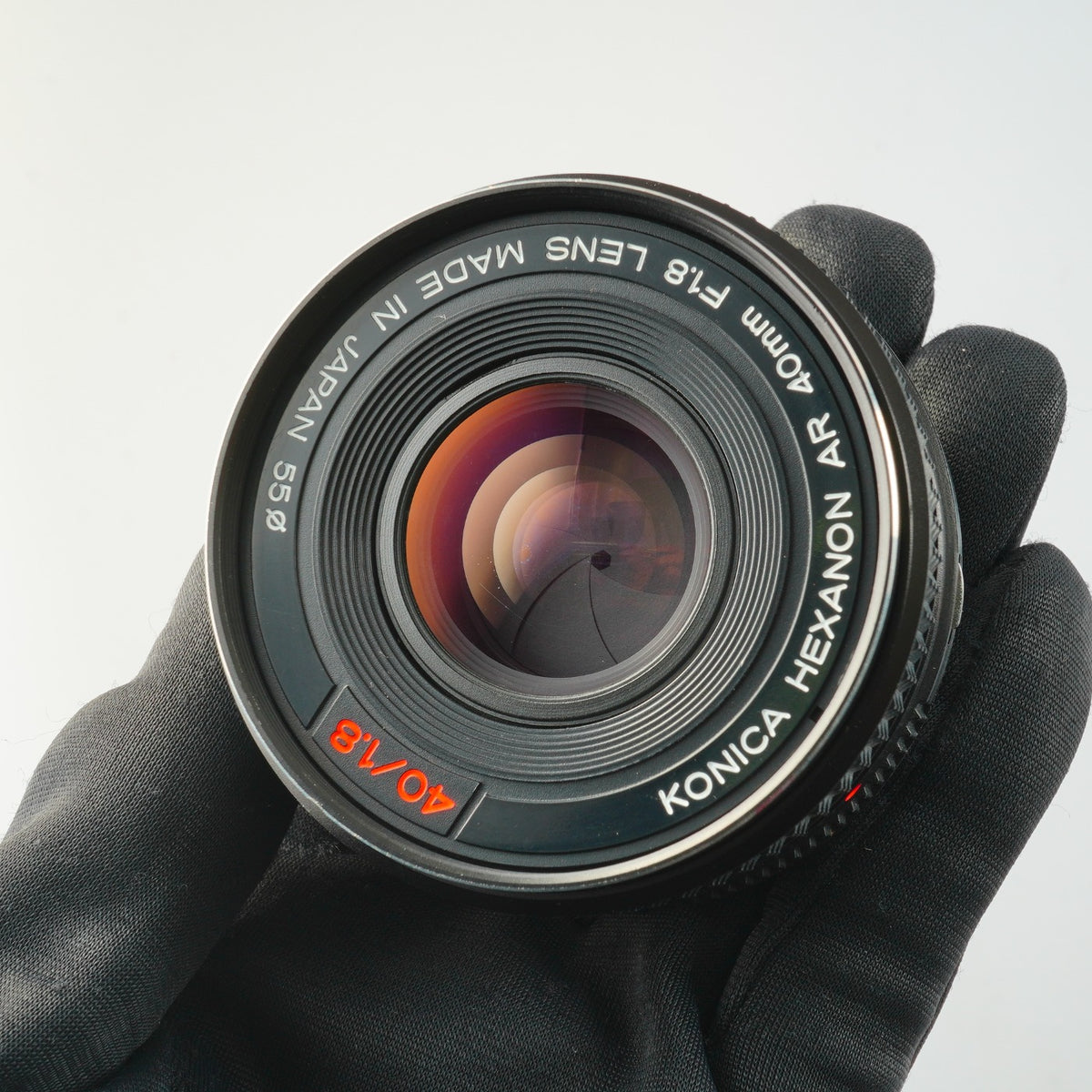 【Serviced】 Konica HEXANON AR 40mm F/1.8 単焦点レンズ