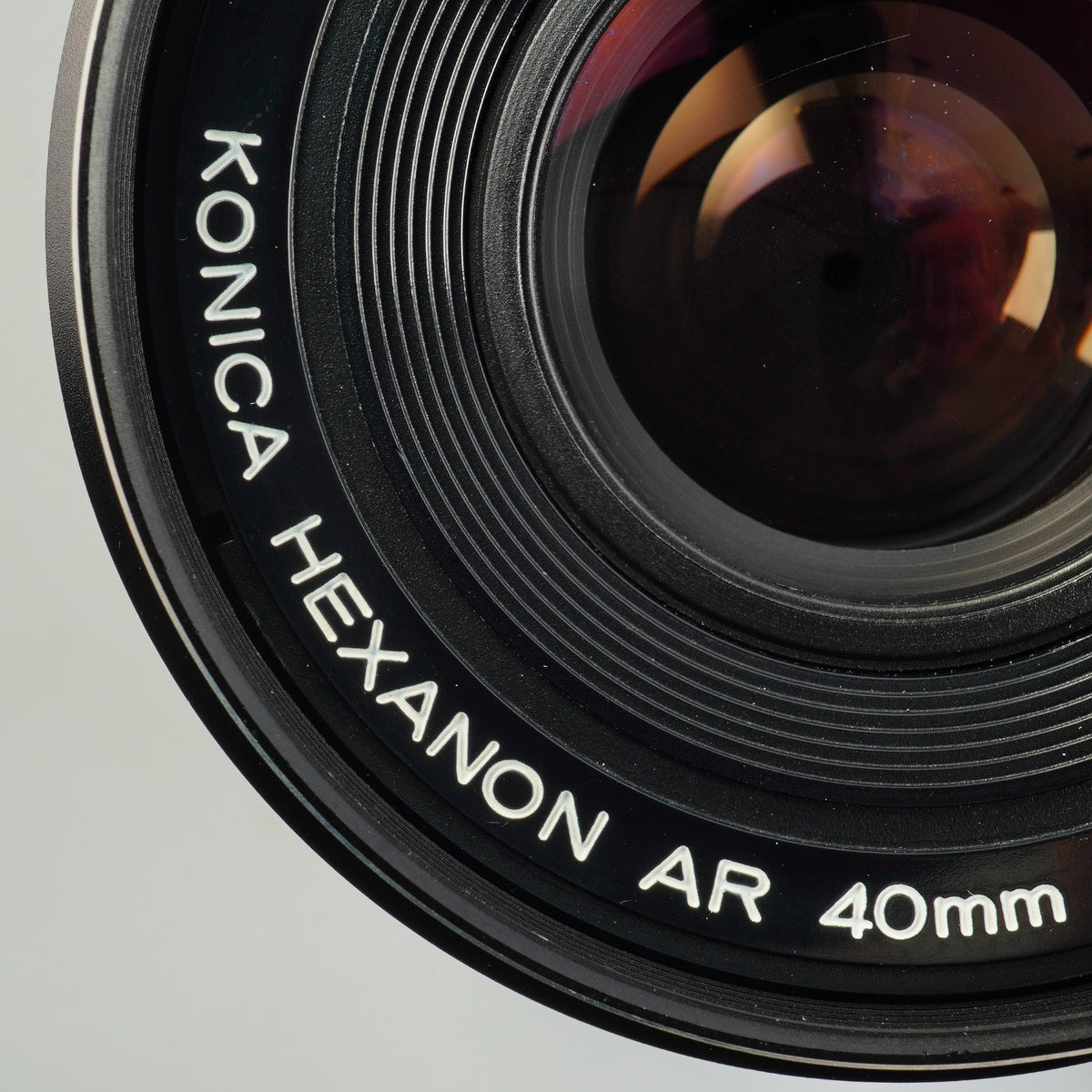 【Serviced】 Konica HEXANON AR 40mm F/1.8 単焦点レンズ