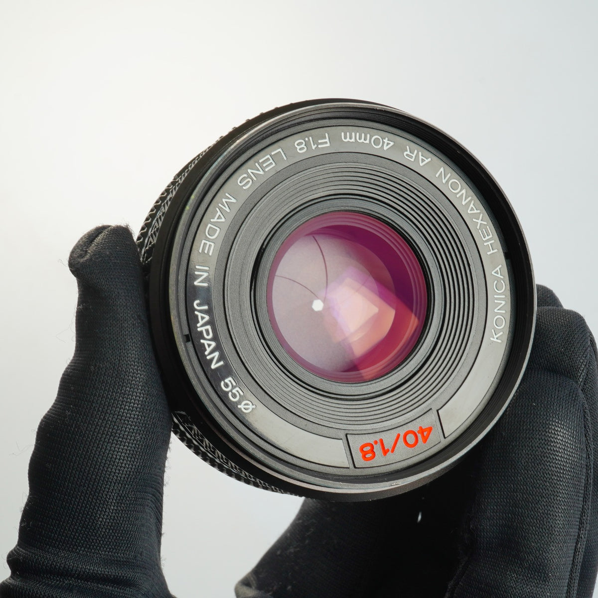 【Serviced】 Konica HEXANON AR 40mm F/1.8 単焦点レンズ