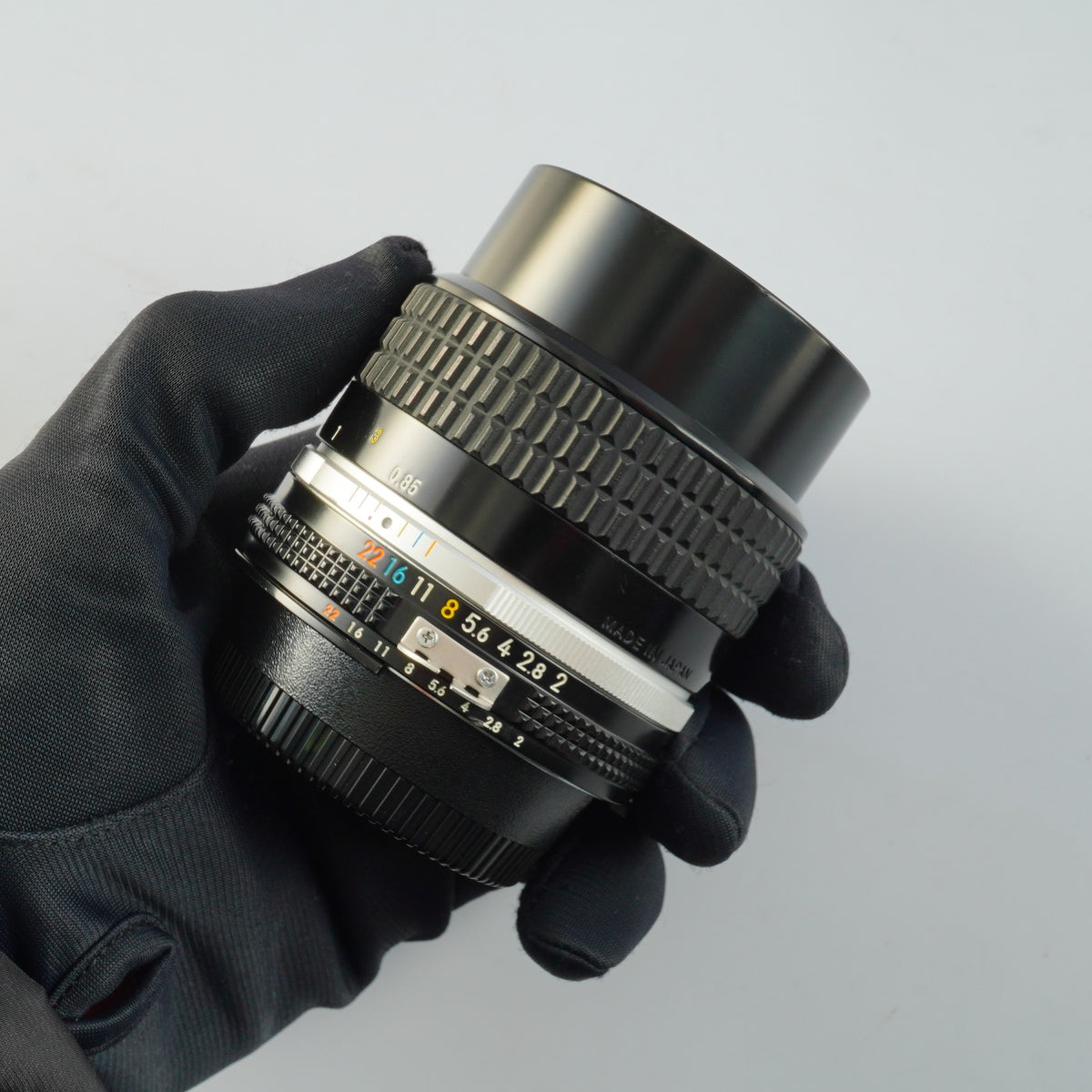 【Serviced】 Nikon Ai-S NIKKOR 85mm F/2 単焦点レンズ