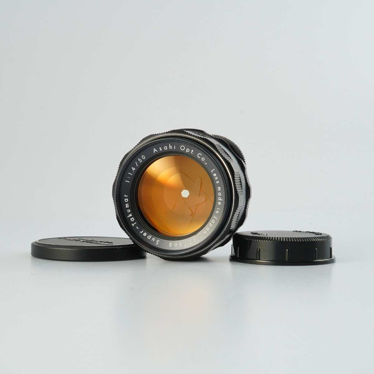 【Serviced】8 Elements PENTAX Super Takumar 50mm F/1.4 (M42用) 単焦点レンズ