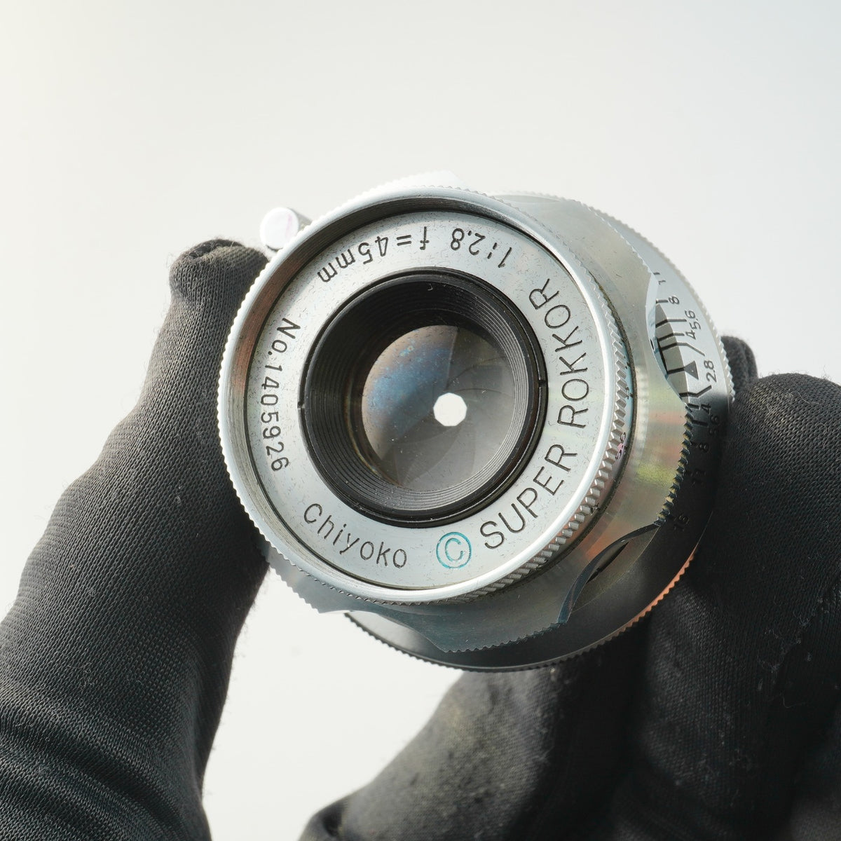 【Serviced】 MINOLTA Chiyoko Super Rokkor 45mm F/2.8 Prime Lens