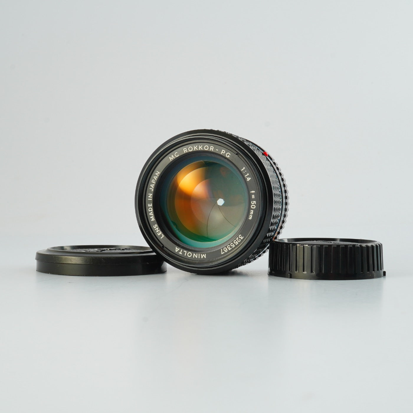 【Serviced】 MINOLTA MC ROKKOR PG 50mm F/1.4 Prime Lens