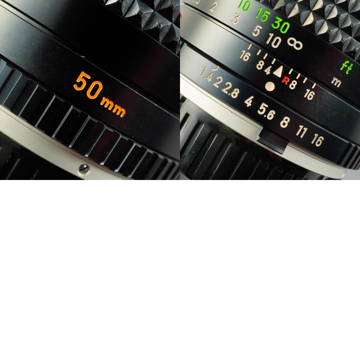 【Serviced】 MINOLTA MC ROKKOR PG 50mm F/1.4 Prime Lens