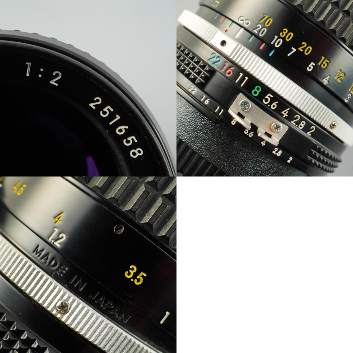 【Serviced】 Nikon Ai NIKKOR 85mm F/2 Prime Lens
