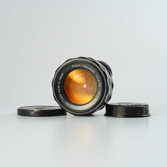 【Serviced】 PENTAX Super Takumar 50mm F/1.4 (M42用) 単焦点レンズ