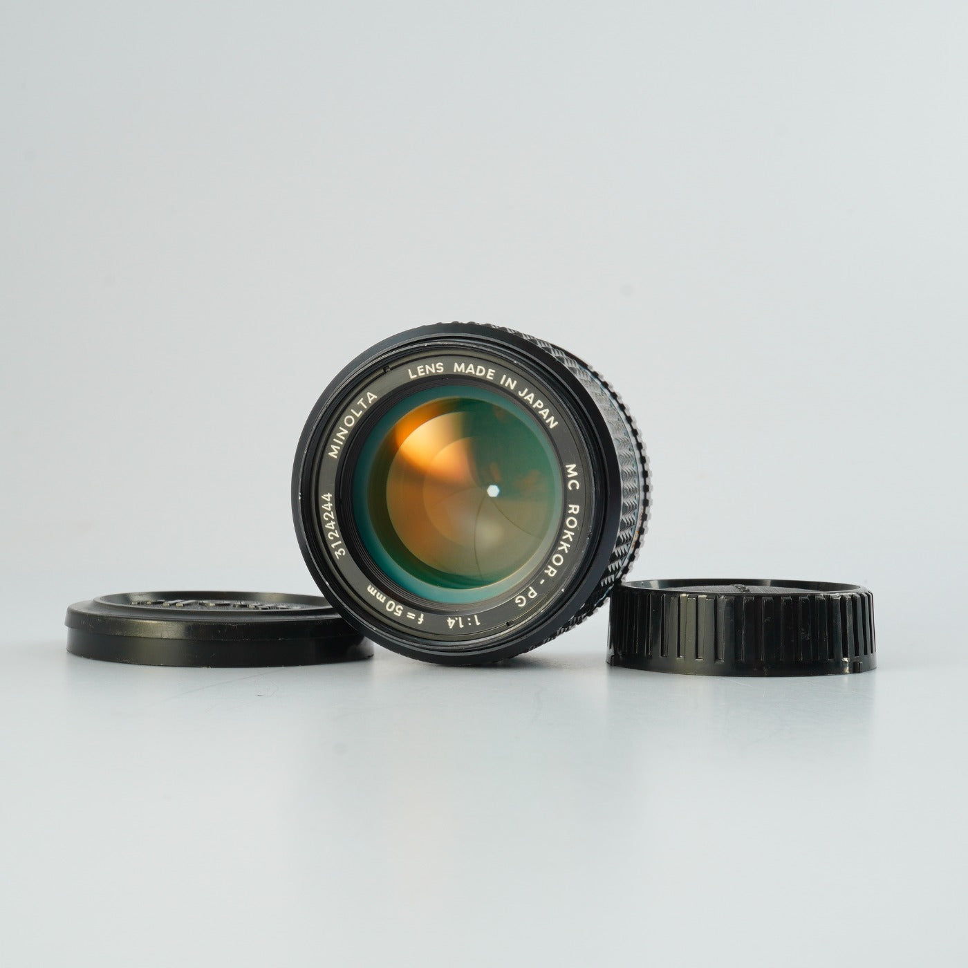 【Serviced】 MINOLTA MC ROKKOR PG 50mm F/1.4 Prime Lens