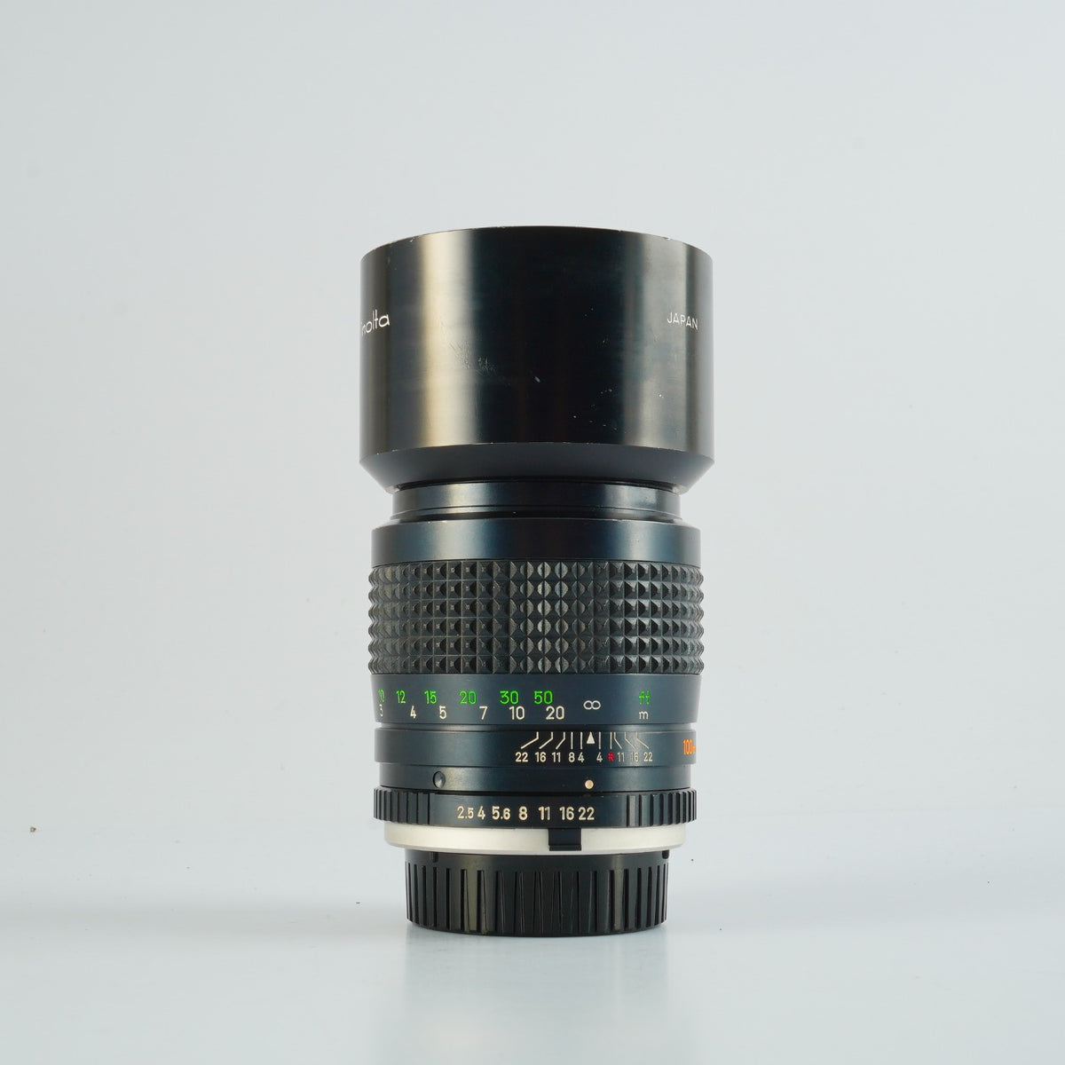 【Serviced】 MINOLTA MC TELE ROKKOR PF 100mm F/2.5 単焦点レンズ