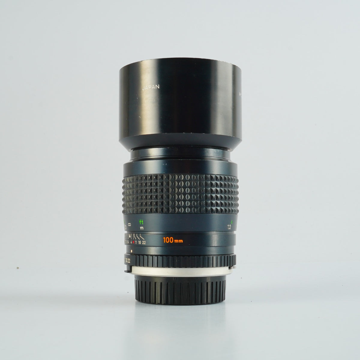 【Serviced】 MINOLTA MC TELE ROKKOR PF 100mm F/2.5 単焦点レンズ